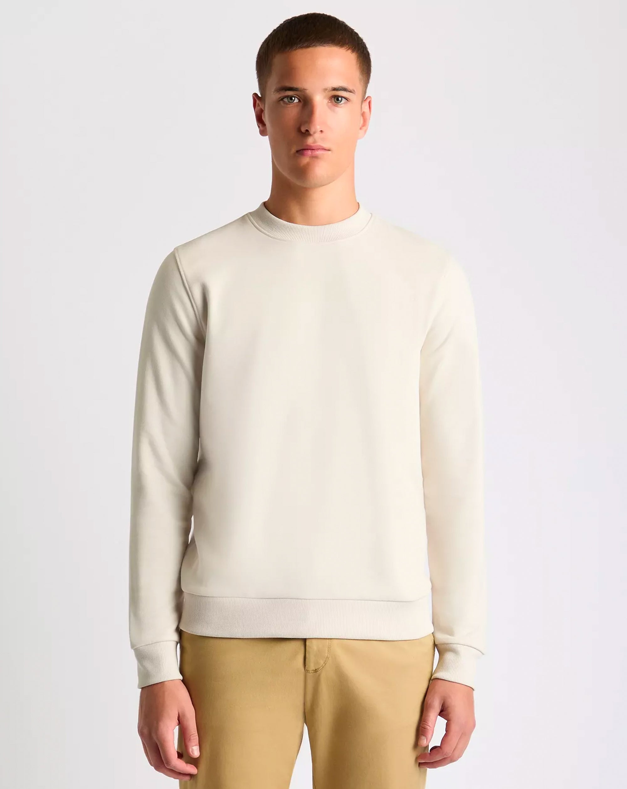 Remus Uomo Crew Neck SweatShirt Cream