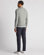 Remus Uomo Remus Uomo crew neck sweater 1/4 zip GREY