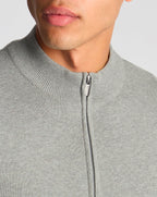 Remus Uomo Remus Uomo crew neck sweater 1/4 zip GREY