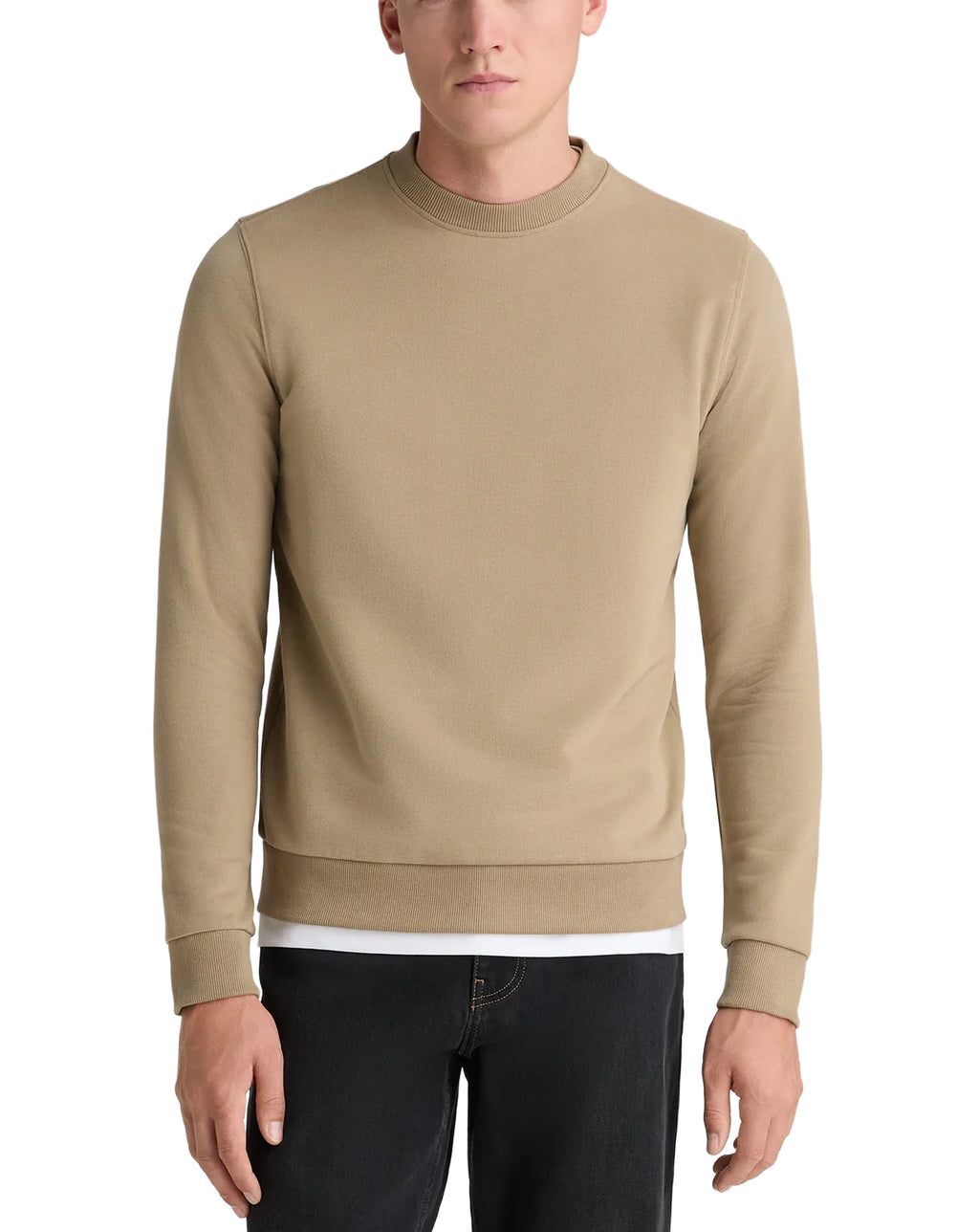 Remus Uomo Crew Neck Sweatshirt BEIGE