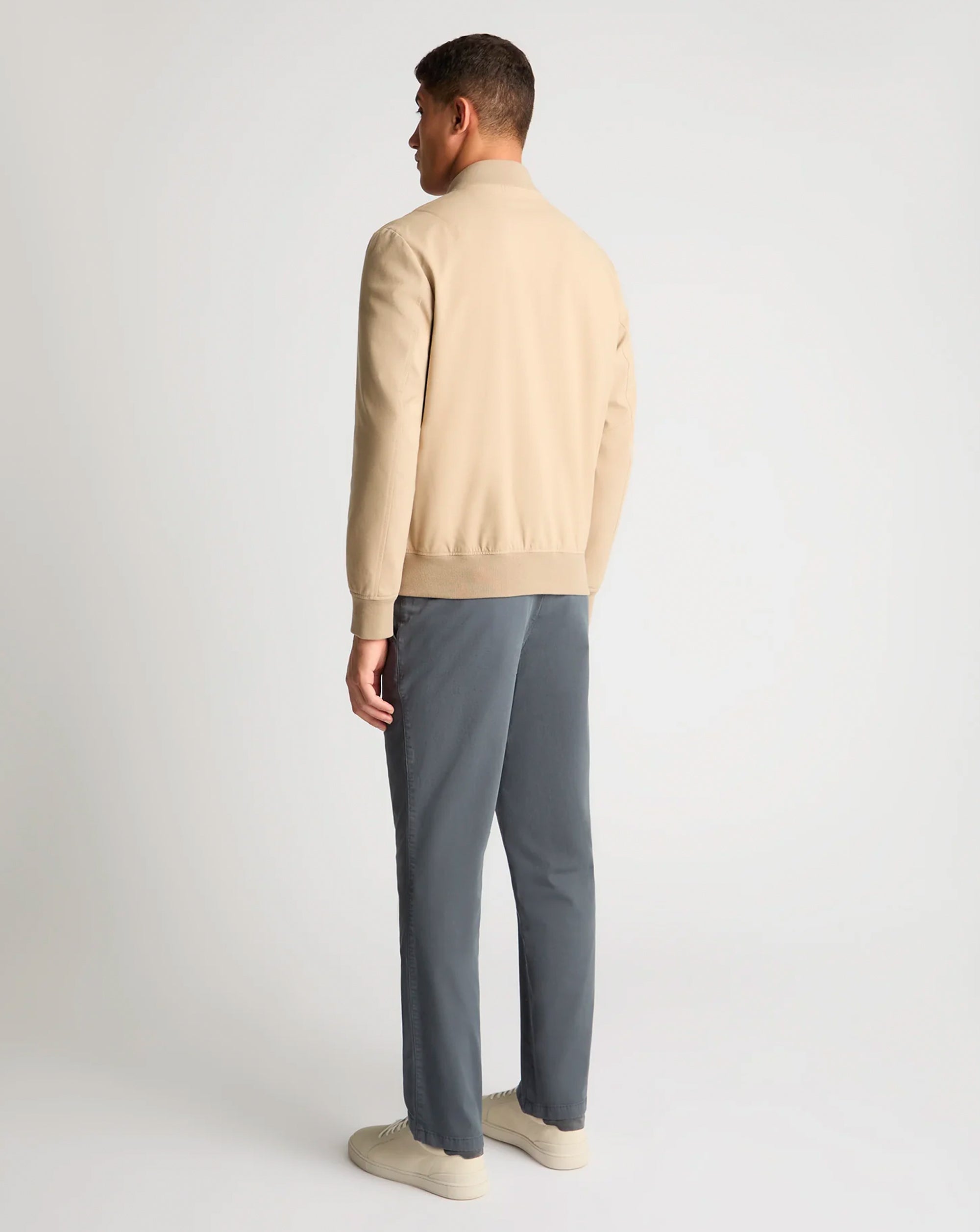 Remus Uomo Forbes bomber jacket STONE