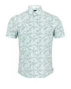 Remus Uomo Resort Floral Shirt Green