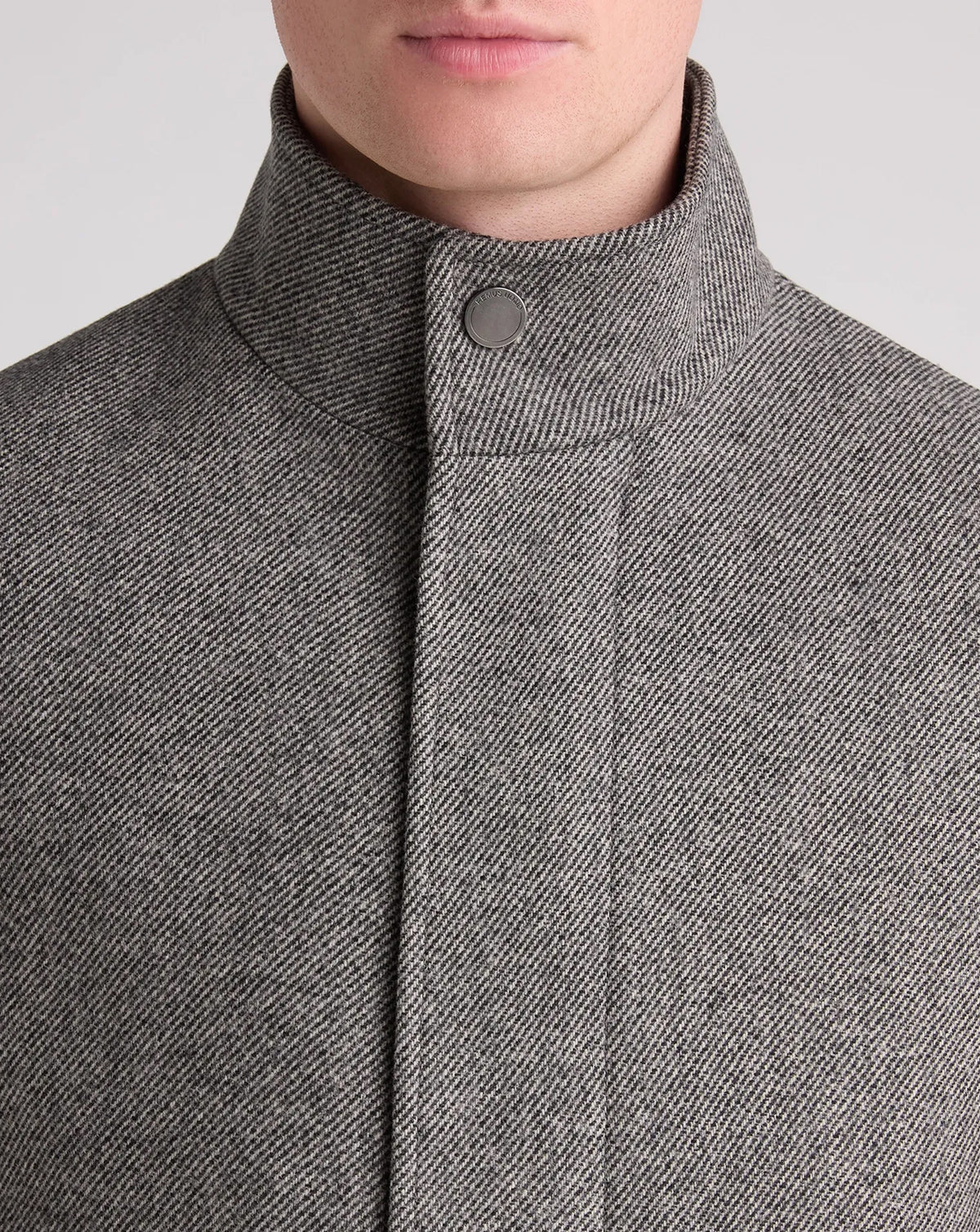 Remus Uomo Jacob Wool Rich Coat CHARCOAL