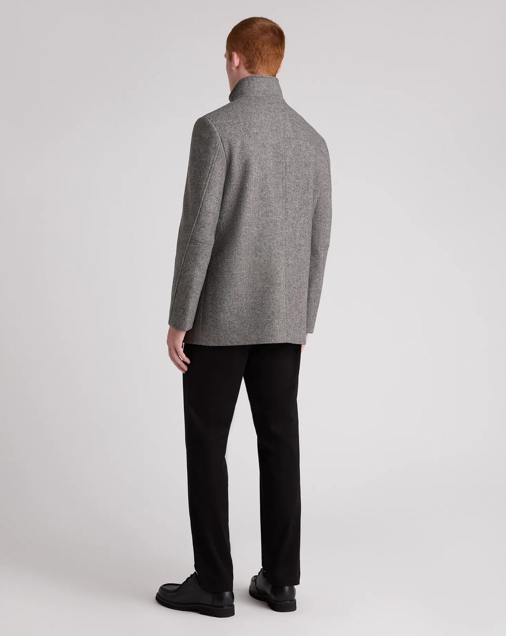 Remus Uomo Jacob Wool Rich Coat CHARCOAL