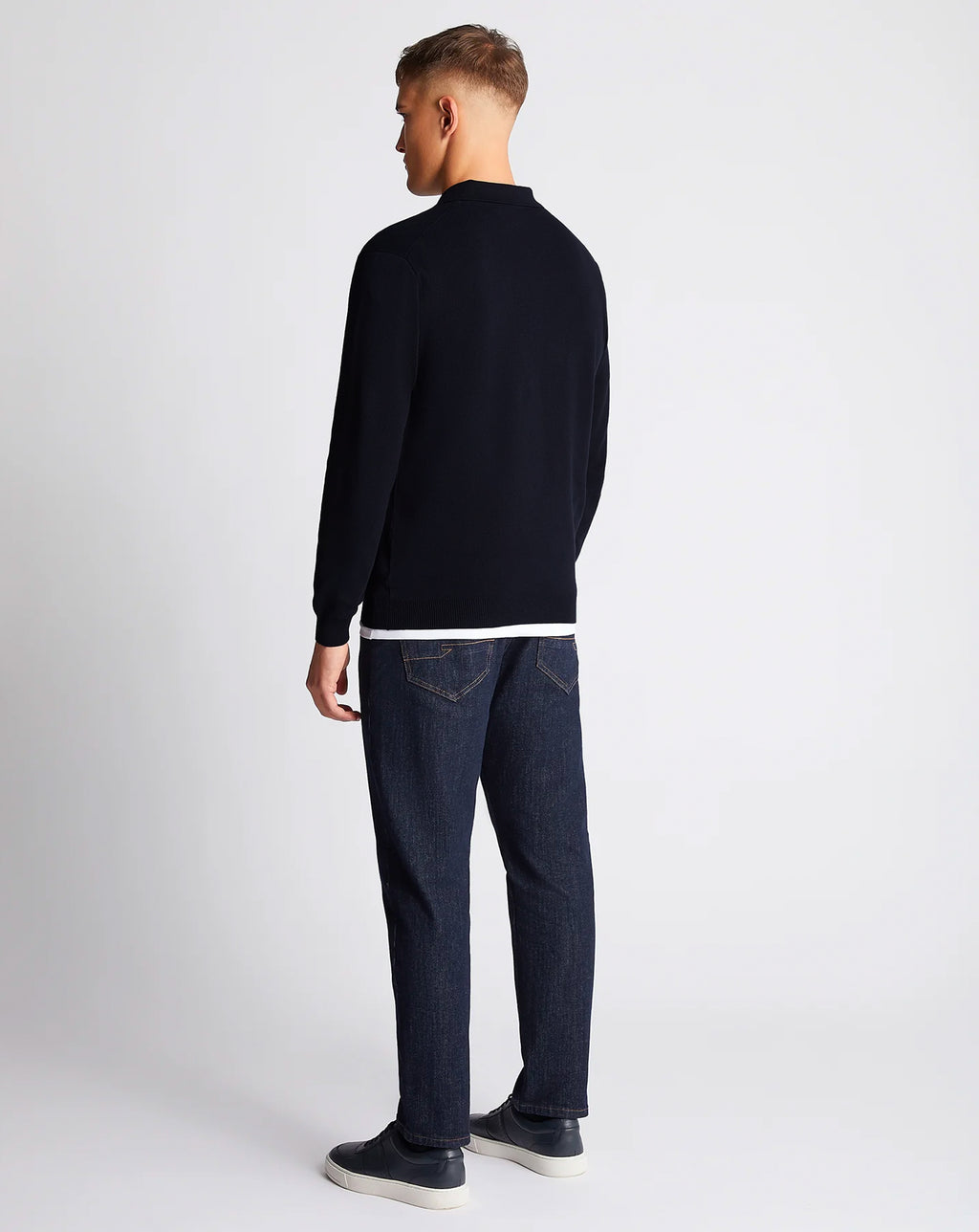 Remus Uomo Long Sleeve Sweater Black