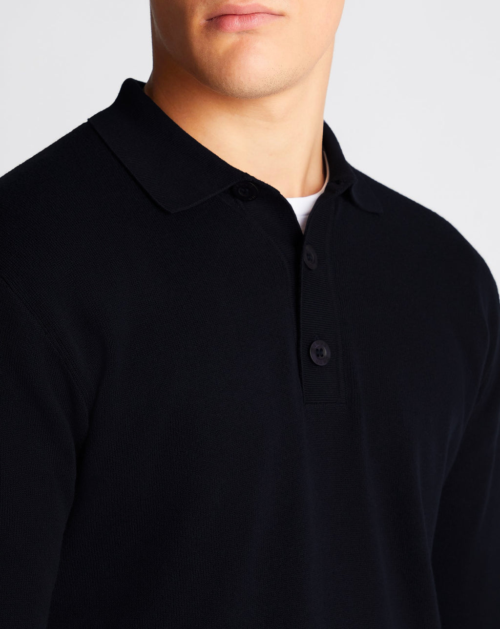 Remus Uomo Long Sleeve Sweater Black