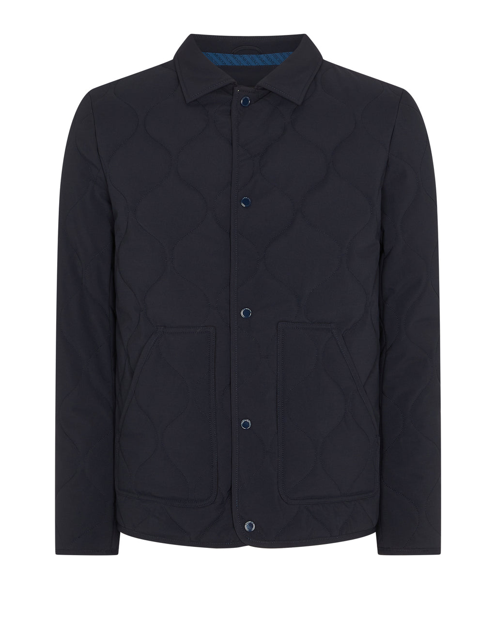 Remus Uomo Quilted Jacket Navy