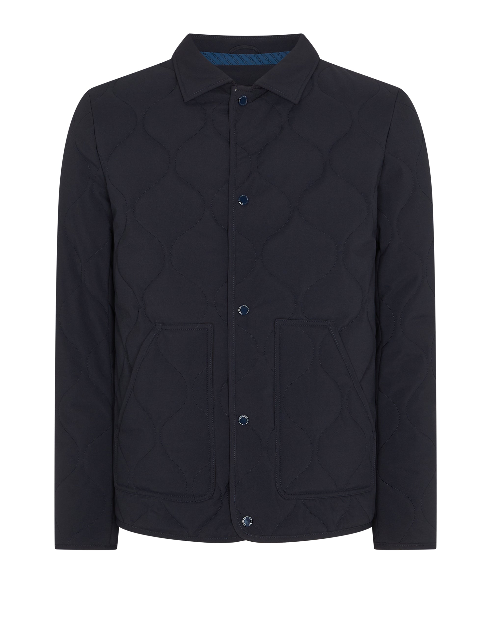 Remus Uomo Quilted Jacket Navy