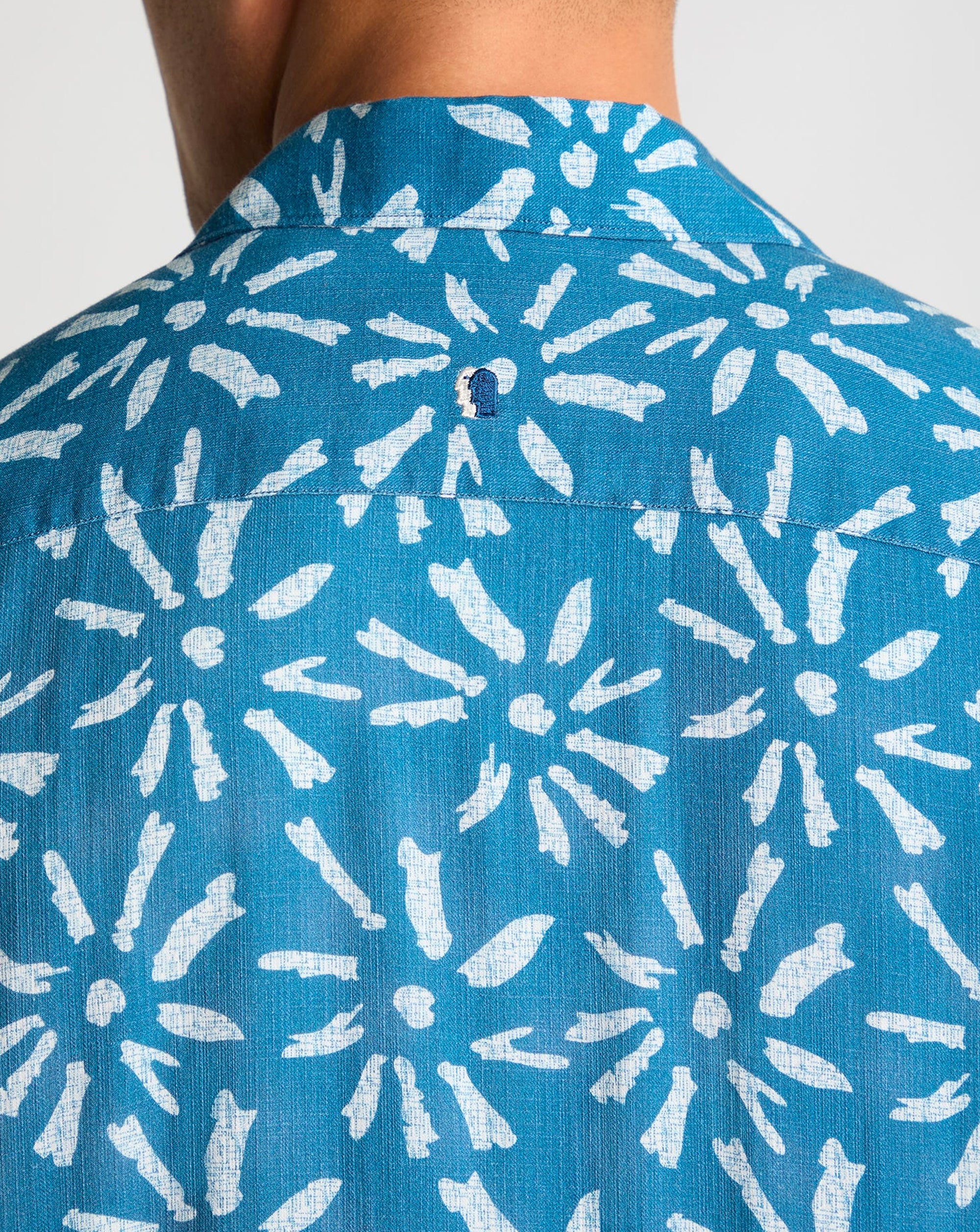 Remus Uomo Paolo Short Sleeve Shirt BLUE