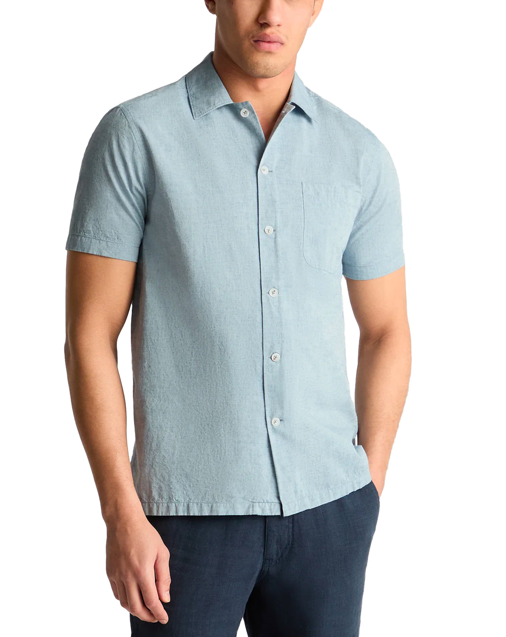 Remus Uomo Paolo Tapered Shirt BLUE