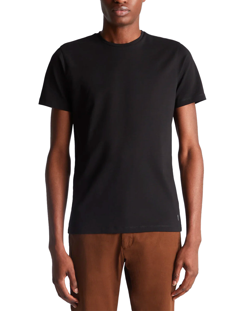 Remus Uomo Plain T-Shirt BLACK