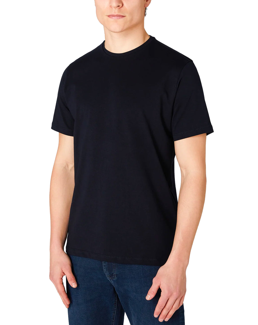 Remus Uomo Plain T-Shirt Navy