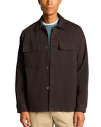 Remus Uomo Regular Fit Double Pocket Shacket Chocolate