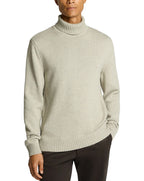 Remus Uomo Roll Neck Sweater Light Grey