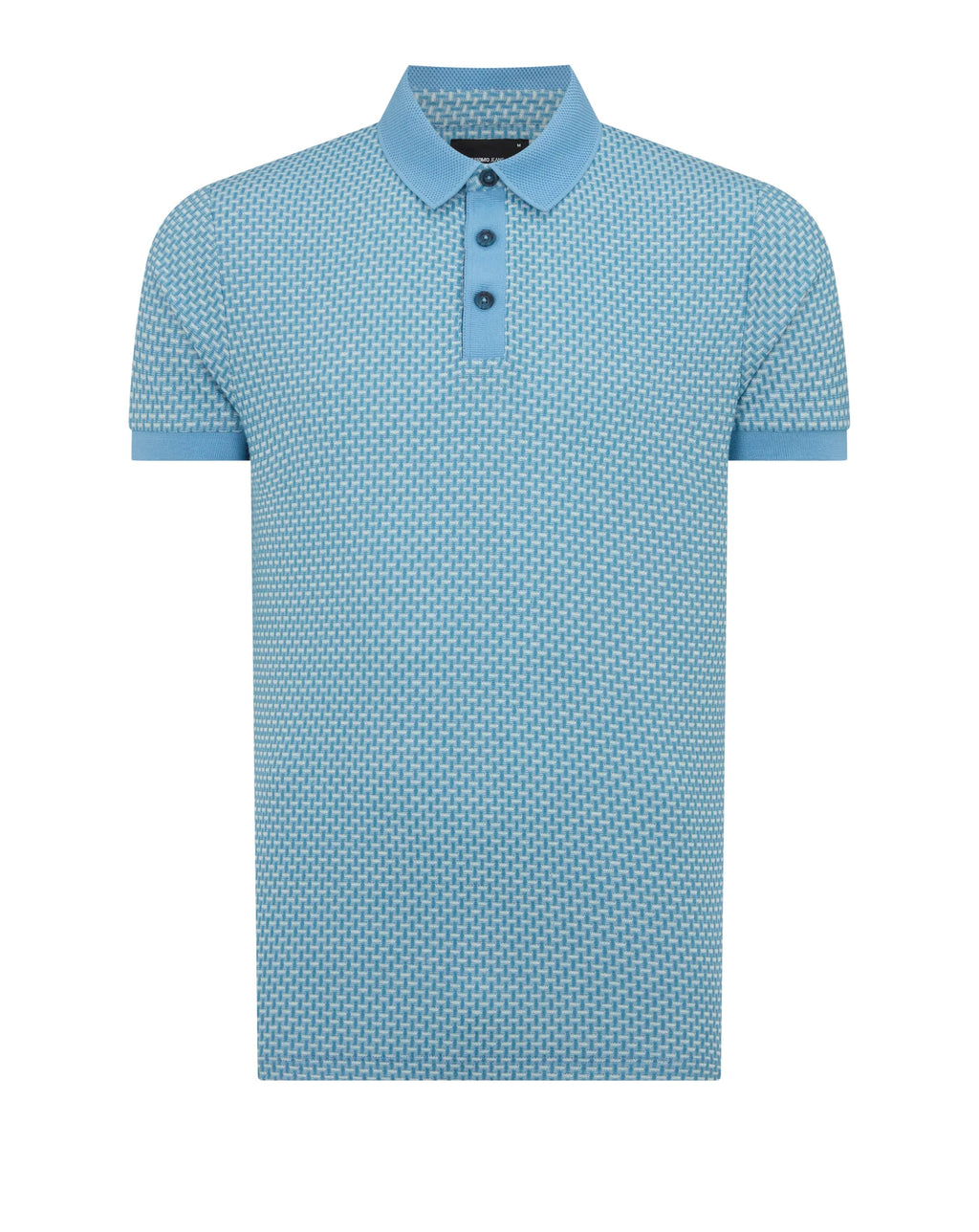 Remus Uomo Short Sleeve polo shirt PALE BLUE