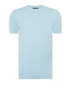 Remus Uomo Short Sleeve T-Shirt Light Blue