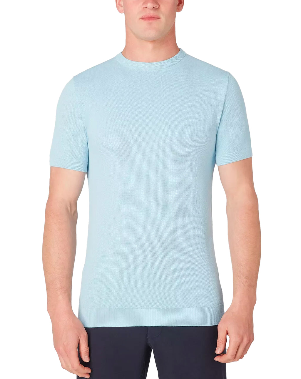 Remus Uomo Short Sleeve T-Shirt Light Blue
