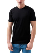 Remus Uomo Tapered Fit Cotton-Stretch T-Shirt Black