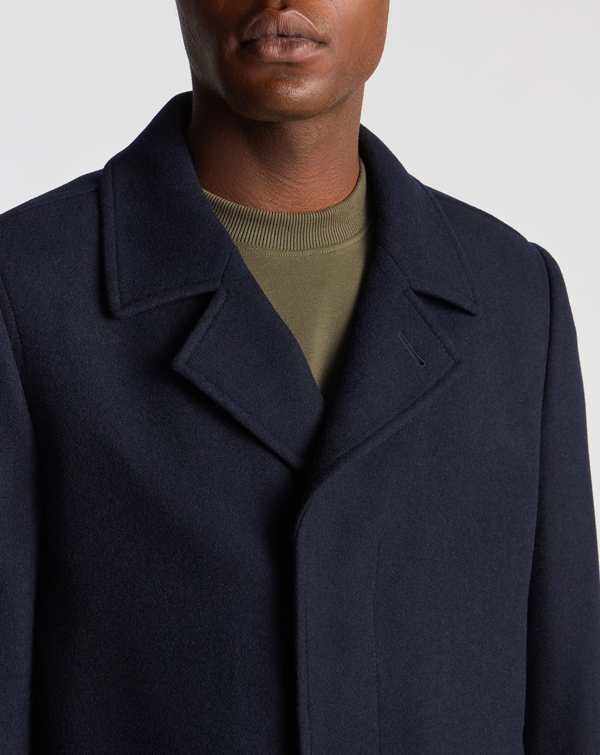 Remus Uomo Remus Uomo Lochlan overcoat DARK NAVY