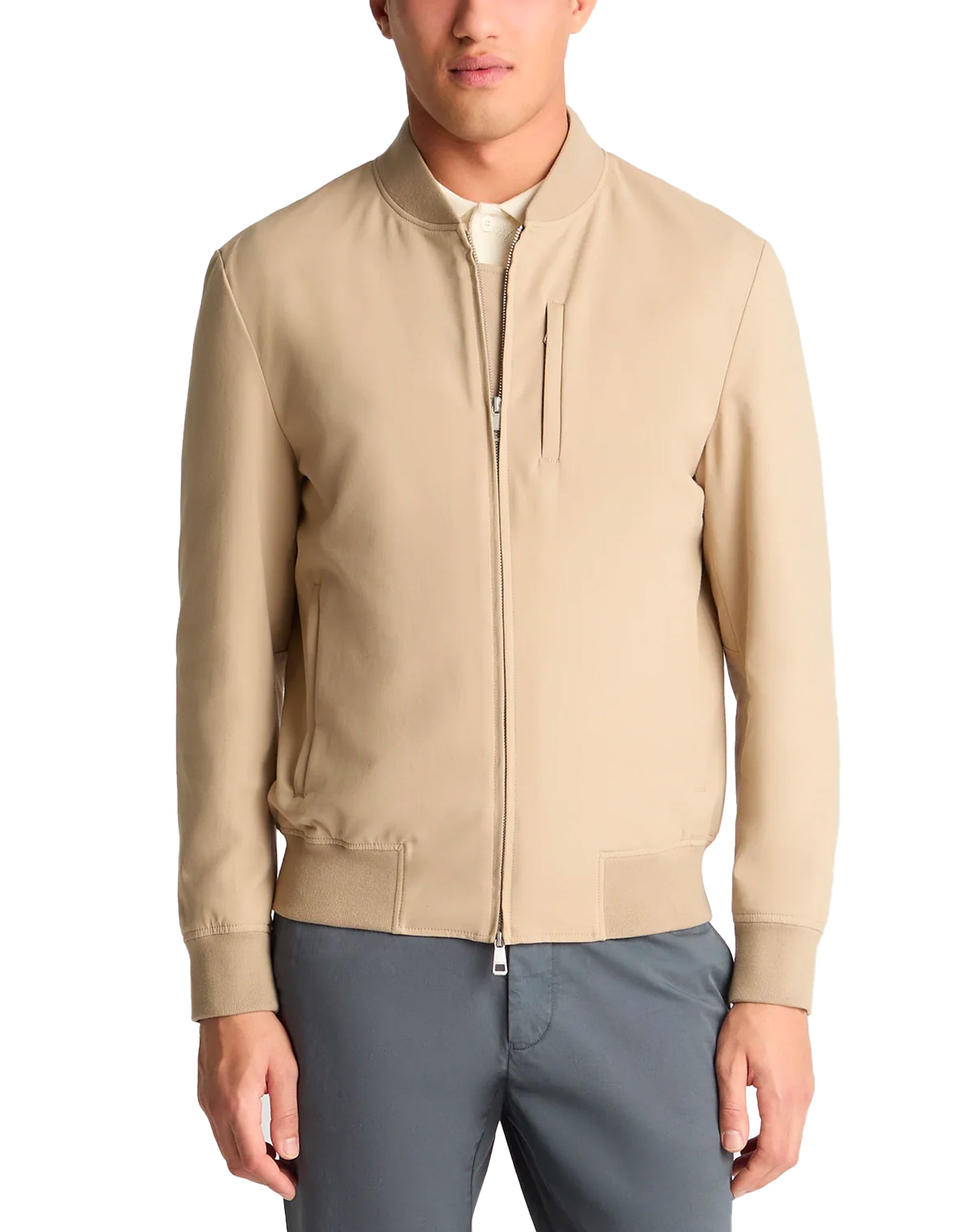 Remus Uomo Forbes bomber jacket STONE
