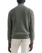 Replay 1/4 zip Knit Acid Wash Neon Reactive LIGHT KHAKI