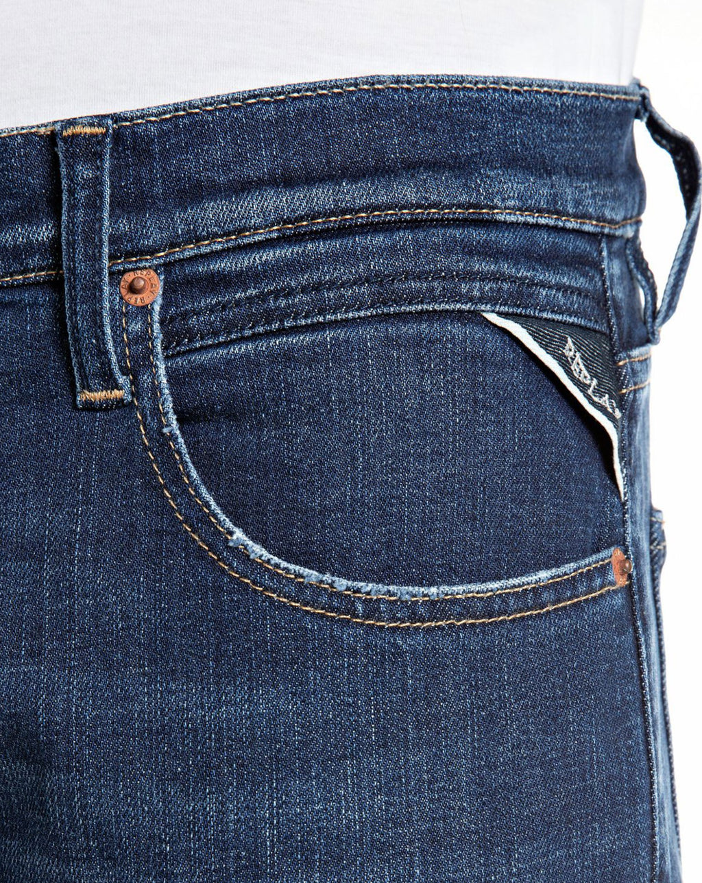 Replay Aideen Straight Fit Jean BLUE