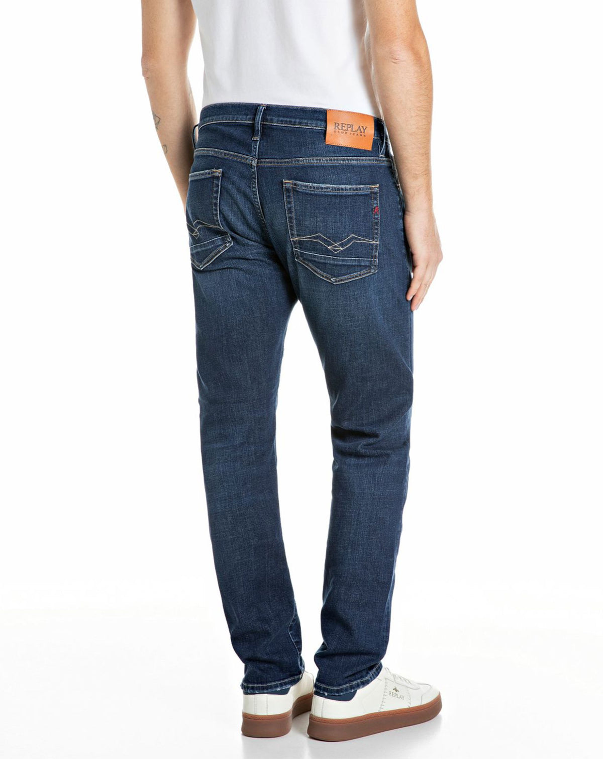 Replay Aideen Straight Fit Jean BLUE