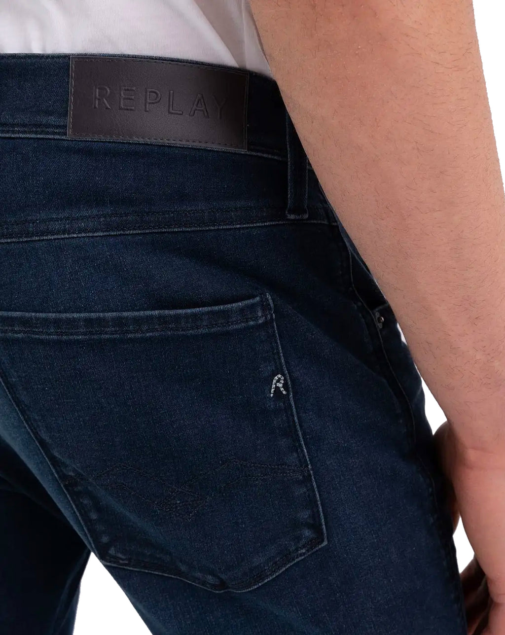 Replay Anbass Hyperflex Recycled Slim Fit 360 Jean 007