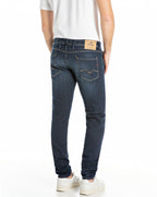 Replay Anbass Slim Fit Jean Power Stretch 10oz Denim Jean BLUE