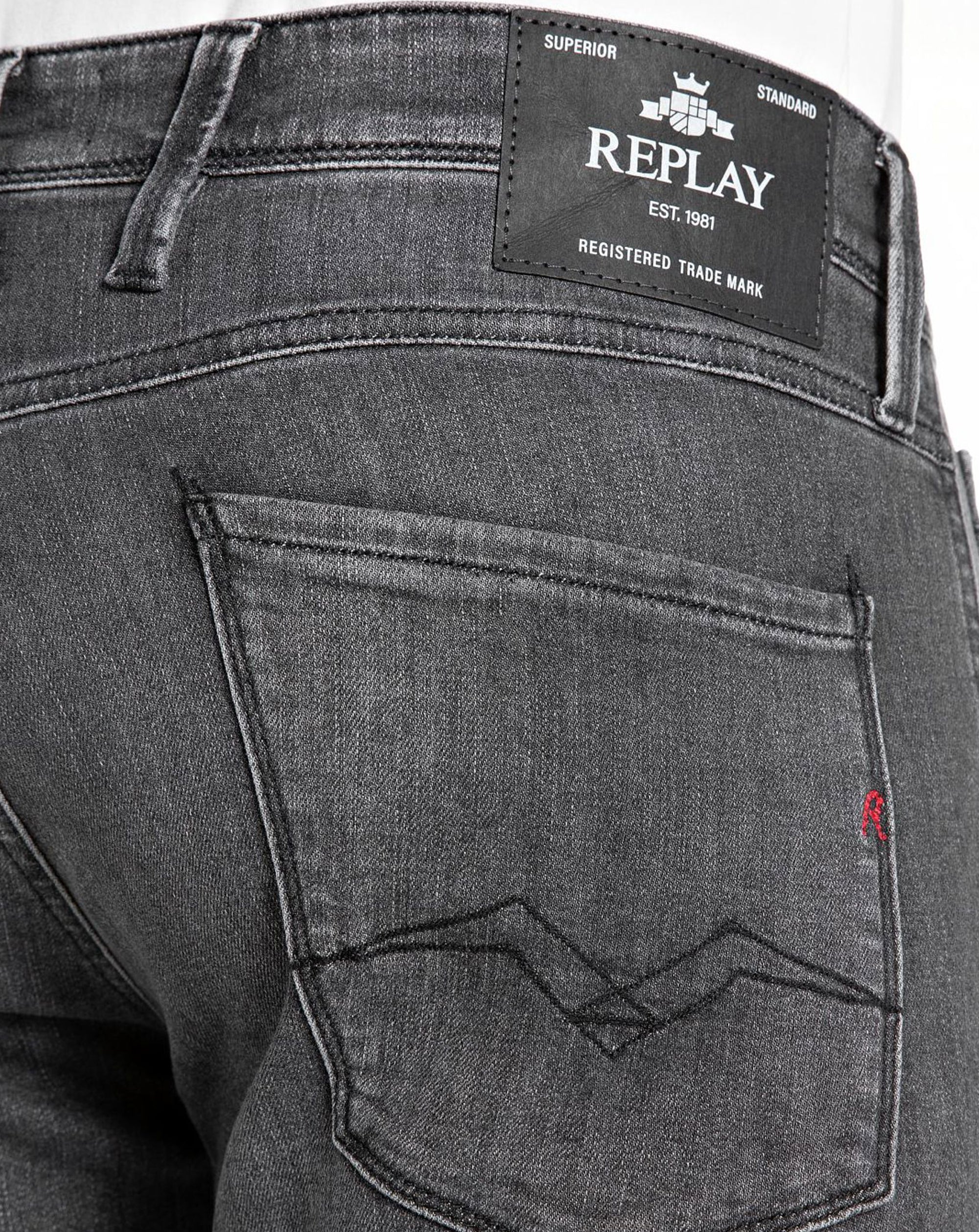 Replay Anbass Slim Jean Dark Grey