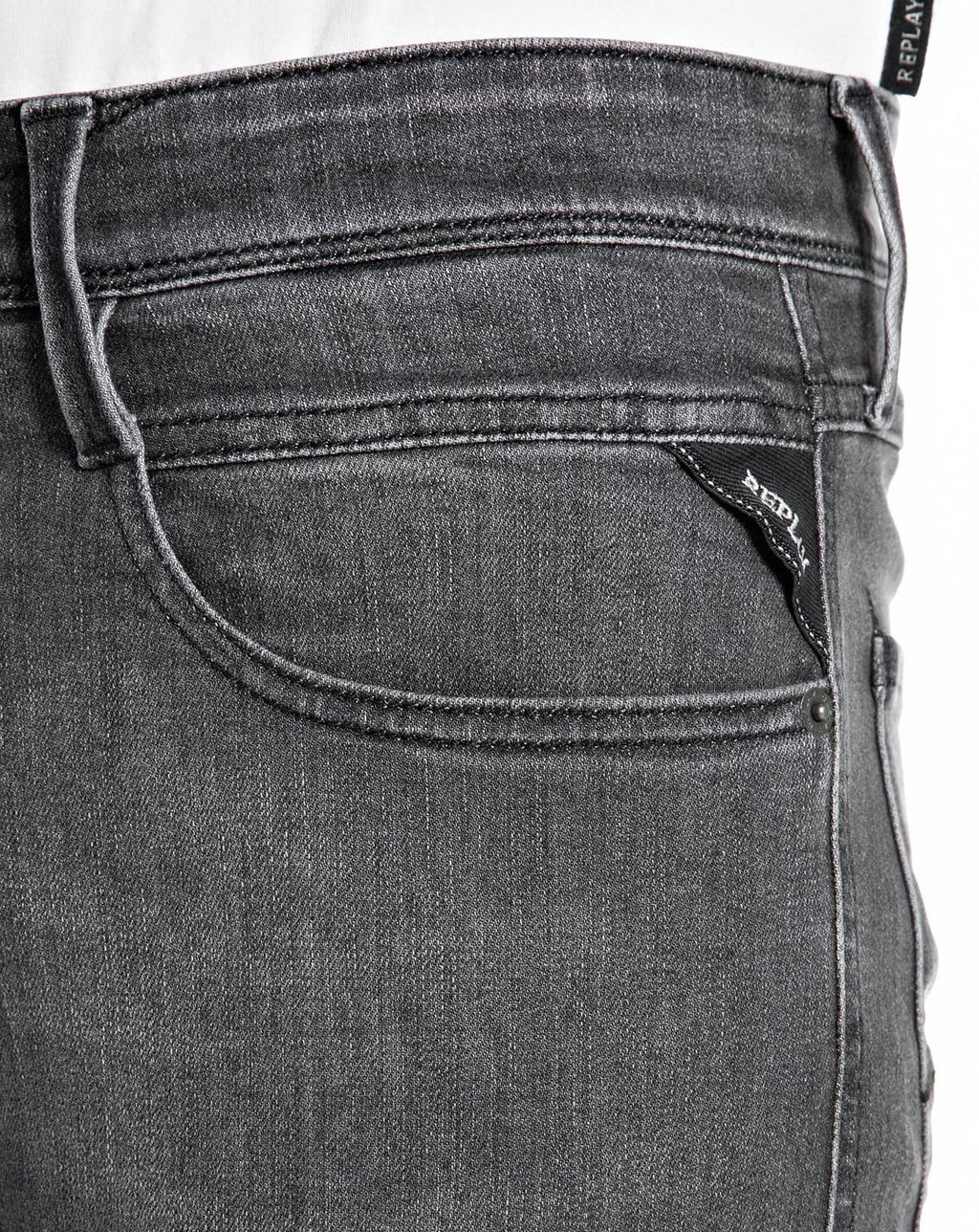 Replay Anbass Slim Jean Dark Grey