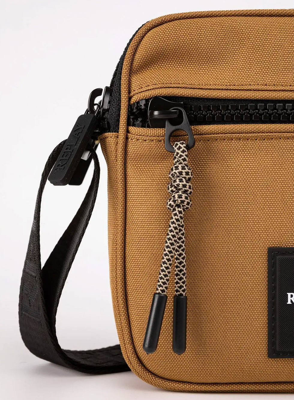 Replay Casual Cross Body Bag Tan