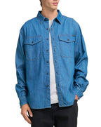 Replay Denim Shirt BLUE