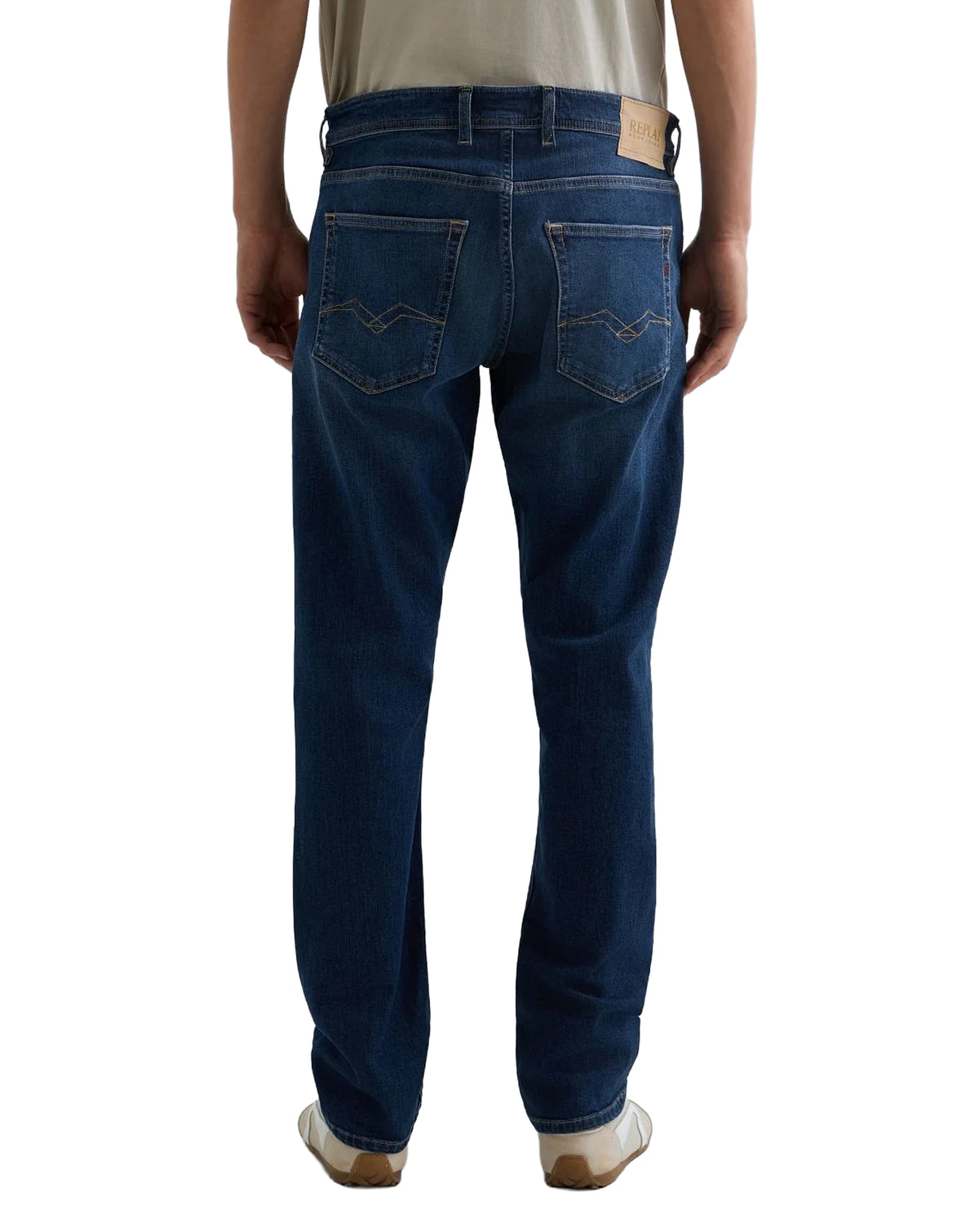 Replay Glover DNA 573 Straight Fit Jean DEEP BLUE