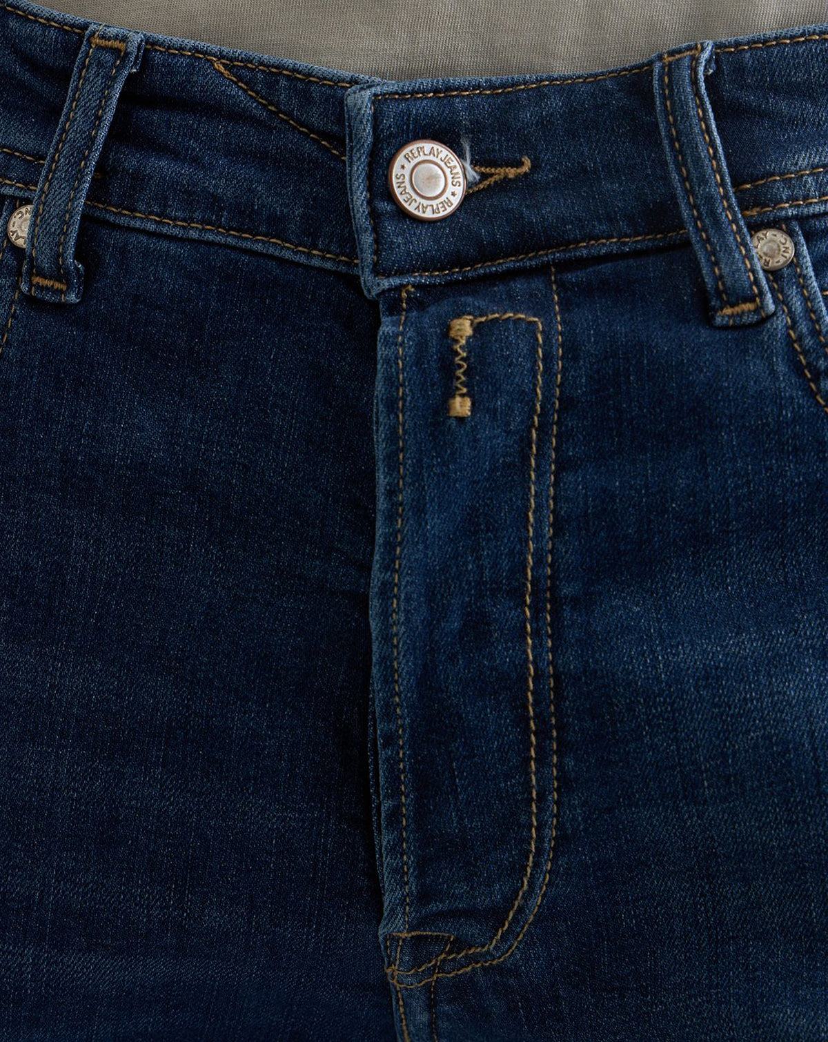 Replay Glover DNA 573 Straight Fit Jean DEEP BLUE