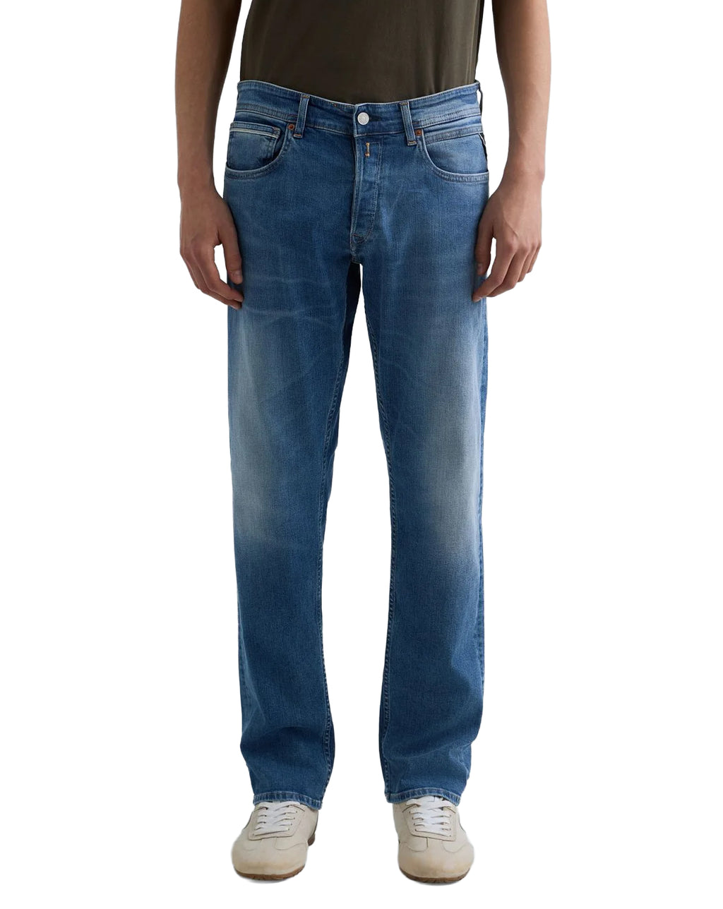 Replay Grover DNA 573 Straight Fit Jean BLUE