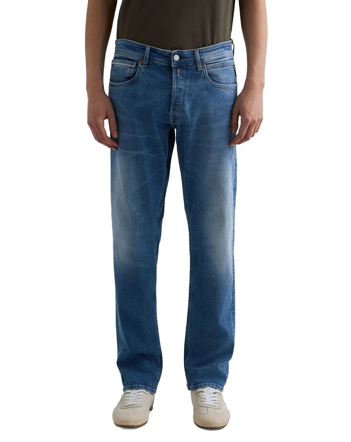 Replay Grover DNA 573 Straight Fit Jean BLUE