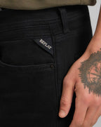 Replay Grover Soft Touch, Straight Fit Jeans BLACK