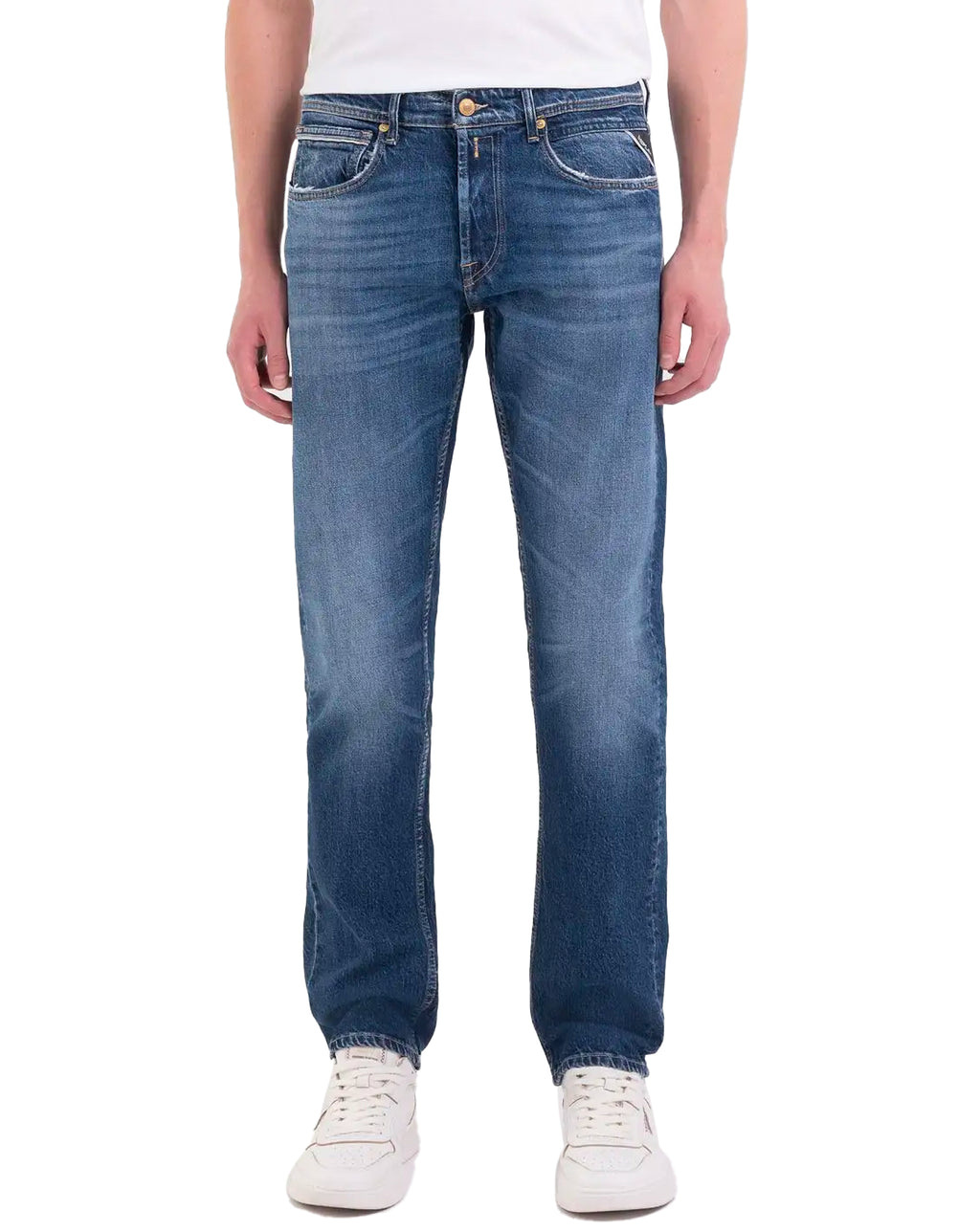 Replay Grover Straight Fit Denim Jeans 009