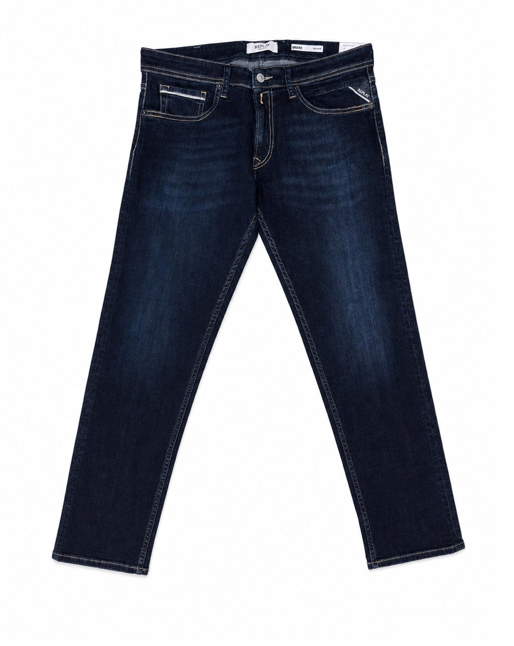 Replay Grover dark Blue stretch straight leg jean 007