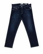 Replay Grover dark Blue stretch straight leg jean 007