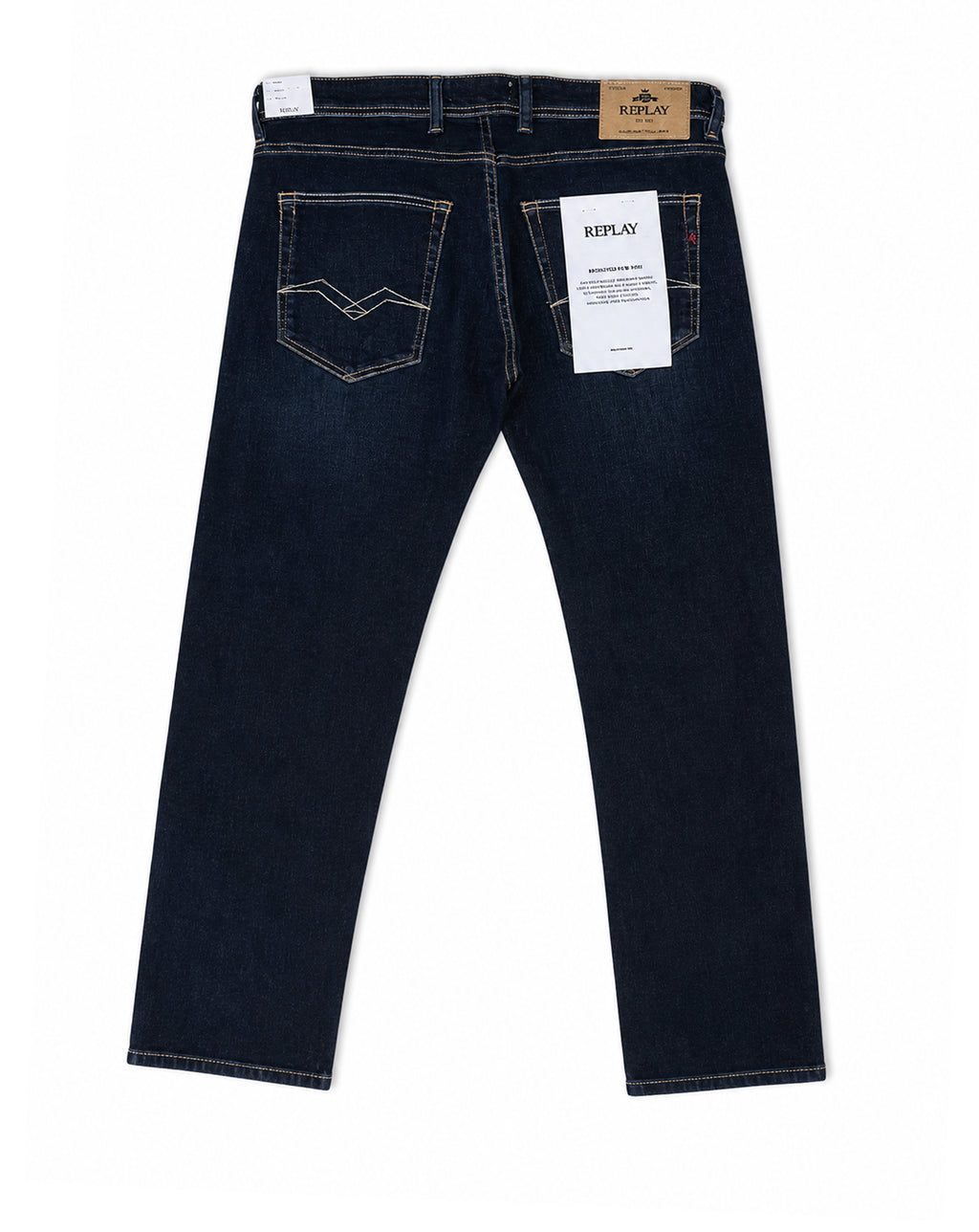 Replay Grover dark Blue stretch straight leg jean 007