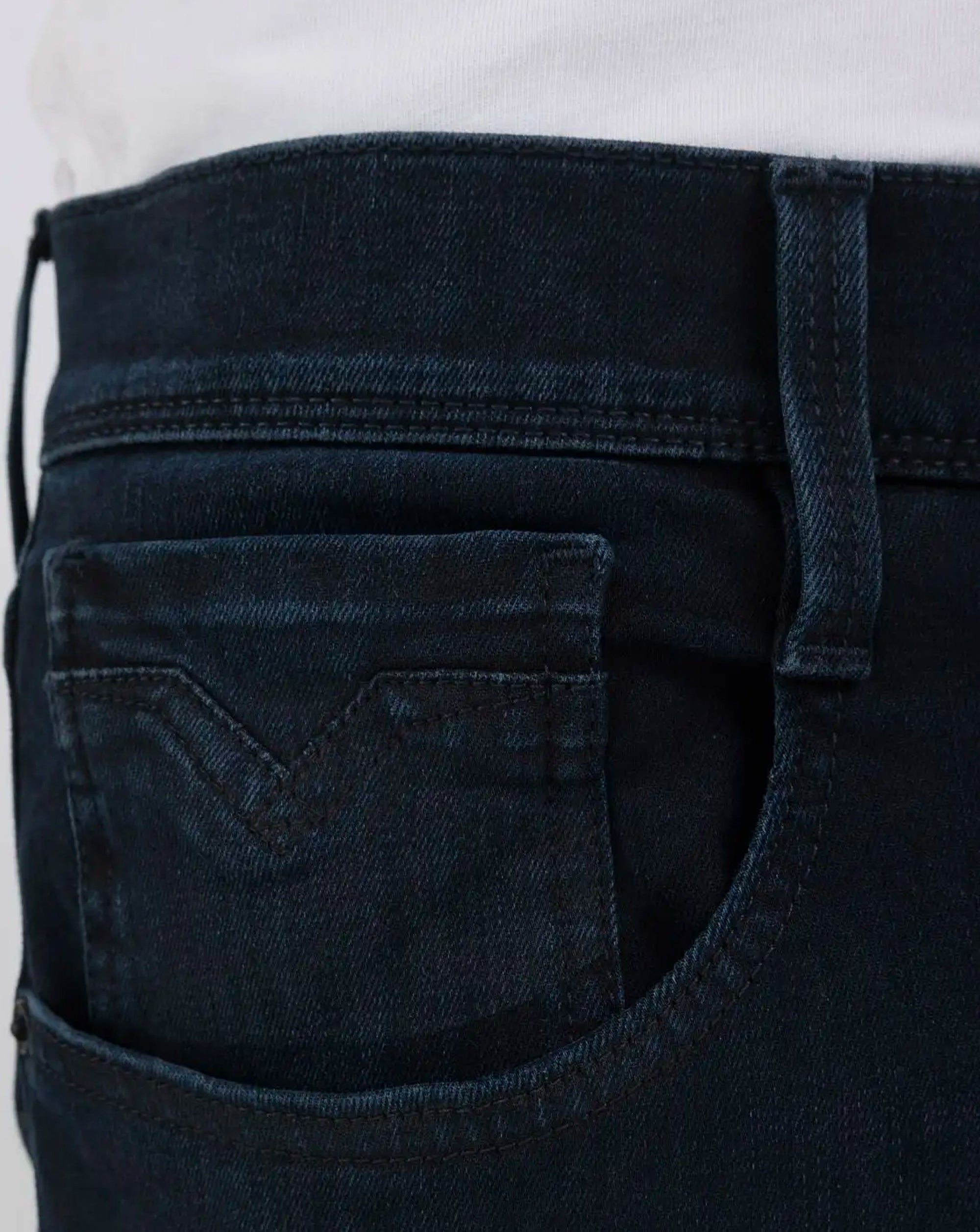 Replay Hyperflex Eco Plus sustainable denim Anbass Slim Fit jeans Dark Blue 007