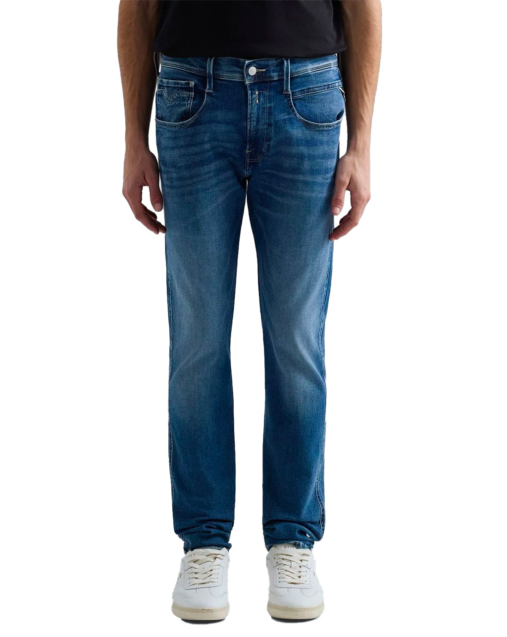 Replay Hyperflex original Anbass Slim Jean 009 Blue