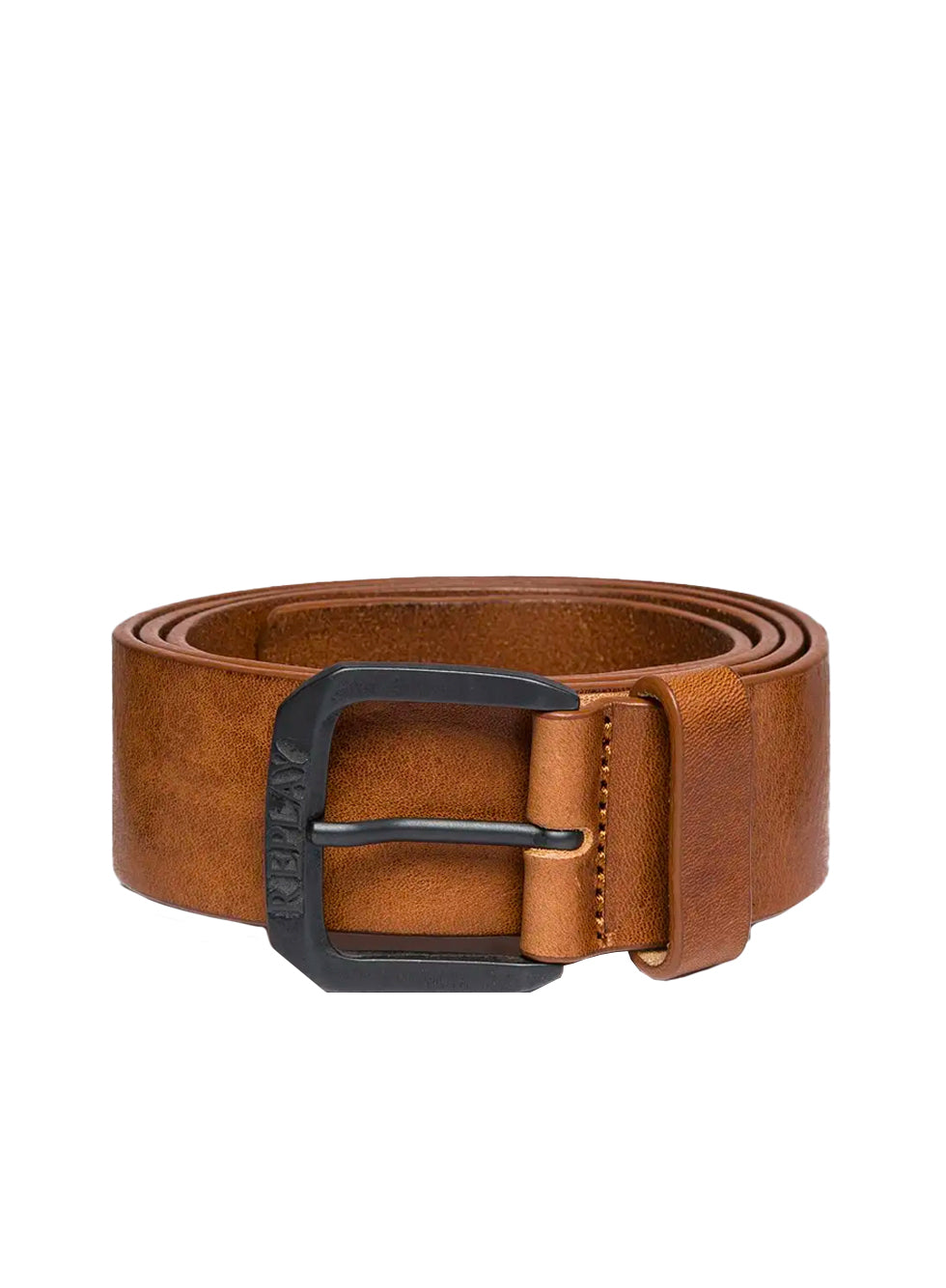 Replay Leather Belts Tan