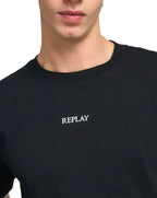Replay Logo T-Shirt Black