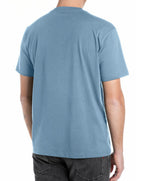 Replay Logo T Shirt Light Blue