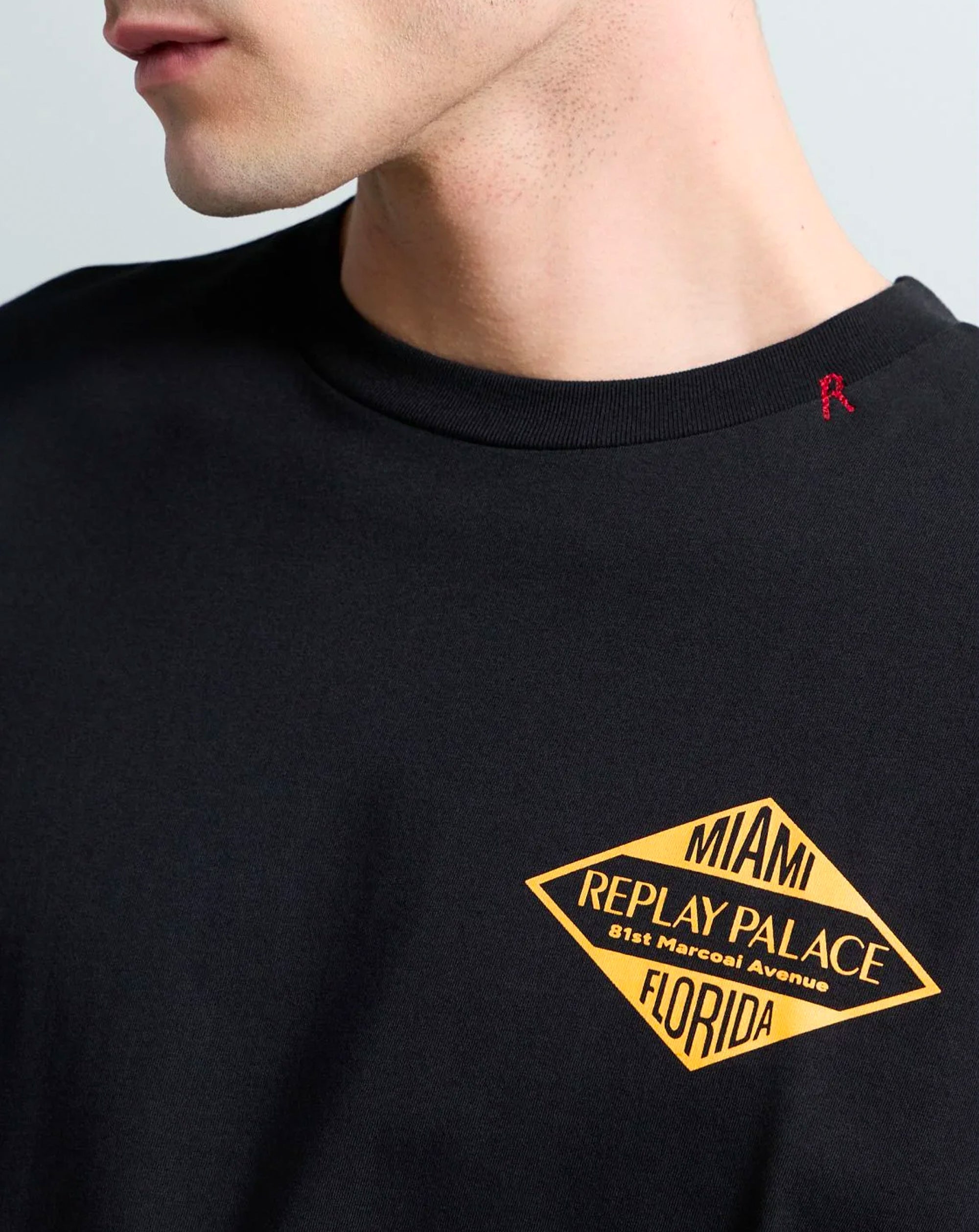 Replay Miami T-Shirt Black