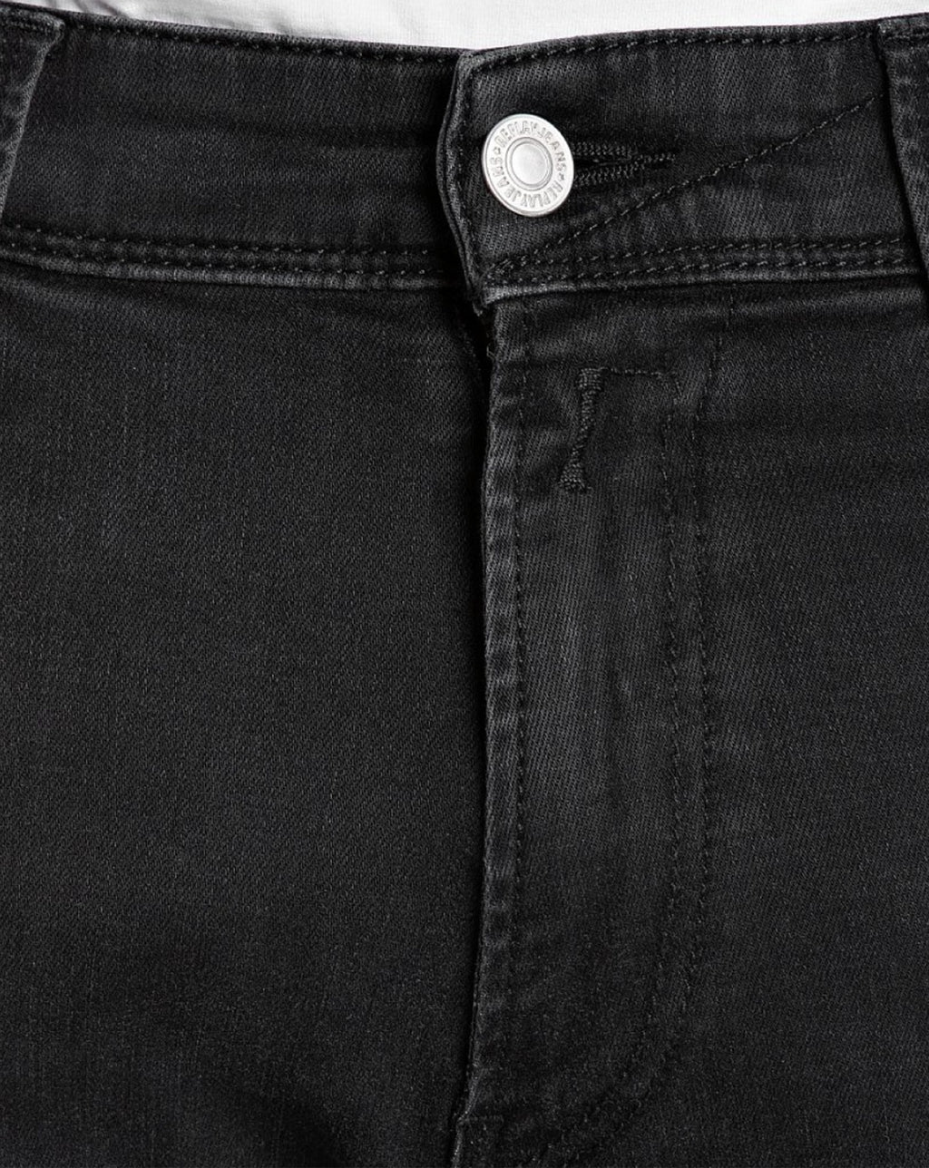 Replay Power Stretch Anbass Slim Jean Black
