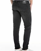 Replay Power Stretch Anbass Slim Jean Black